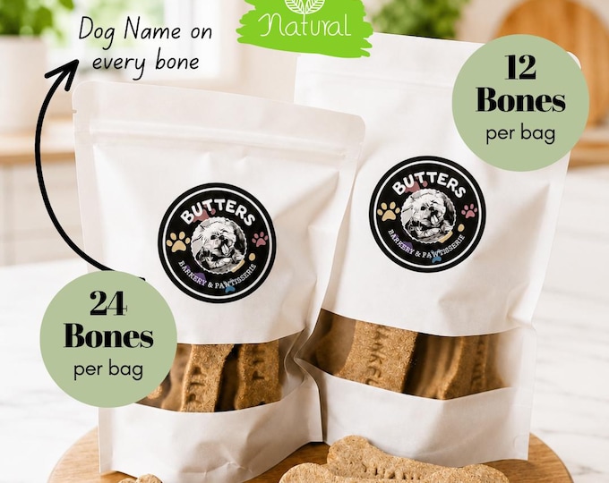 Custom Name Dog Bones – Personalized Dog Treats