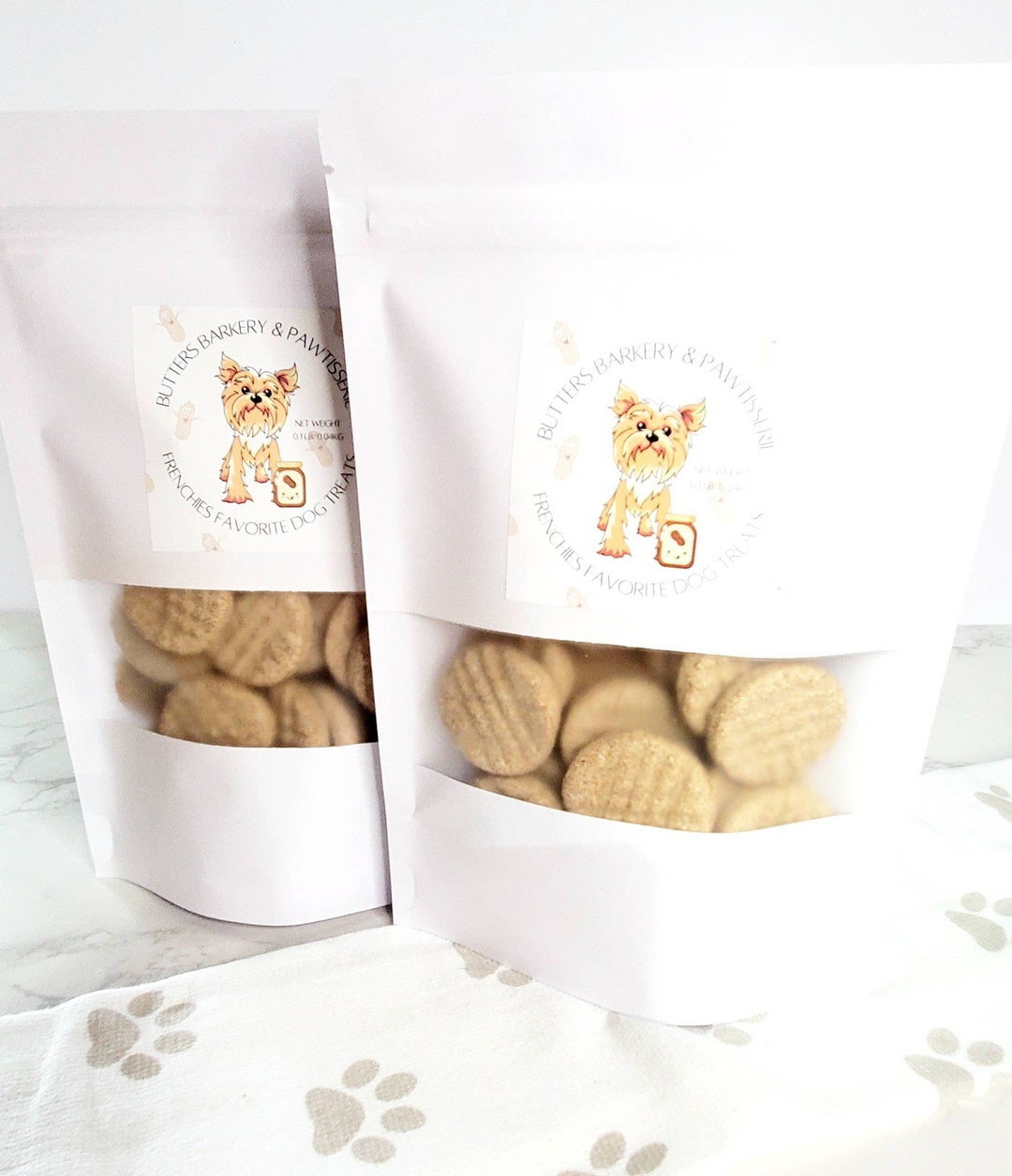 Natural Peanut Butter Cookie Dog Treats Homemade Pet Treats Etsy
