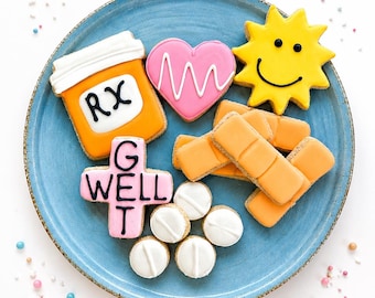 Get Well - Recovery Dog Cookie Gift Box