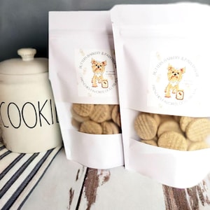 Natural Peanut Butter Cookie Dog Treats | Homemade Pet Treats