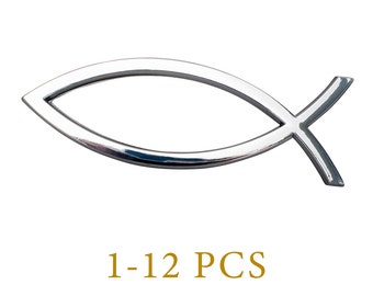 Christian Fish Car Emblem - Etsy