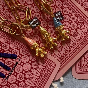 Vintage Troll Pendant Necklace, Gold Plated Zinc Alloy, Retro 90s Jewelry Gift, Color-Resistant Troll Charm for Women image 3
