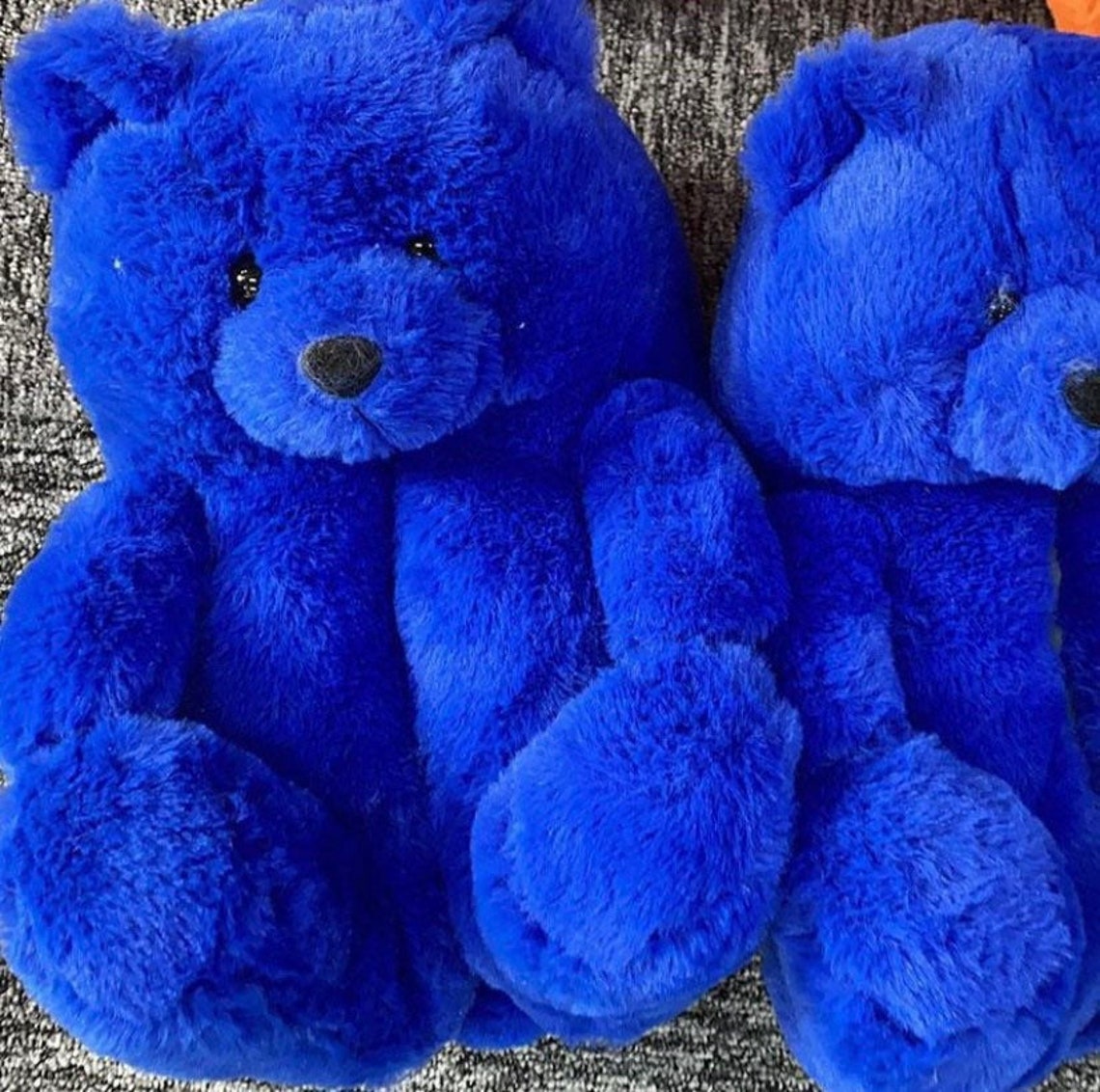 polo ralph lauren teddy bear slippers