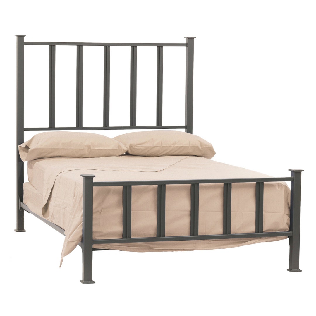 Black Modern Wrought Iron Beds Contemporary Iron Bed Modern Etsy