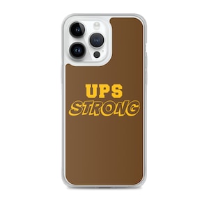 UPS  iPhone® Clear Case for iPhone® UPS Gift  iPhone® Case Gift For UPS Driver  iPhone® Case