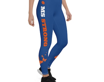 MS Strong Awareness Leggings, Multiple Sclerosis Support