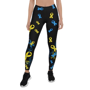 Down Syndrome Awareness Leggings Down Syndrome Leggings Black Leggings Down Syndrome Mom Special Needs Mom