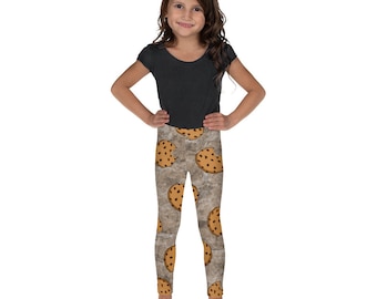 Chocolate Chip Cookie Kids Leggings (Sizes 2T-7)