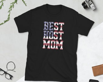 US Flag Host Mom T-Shirt