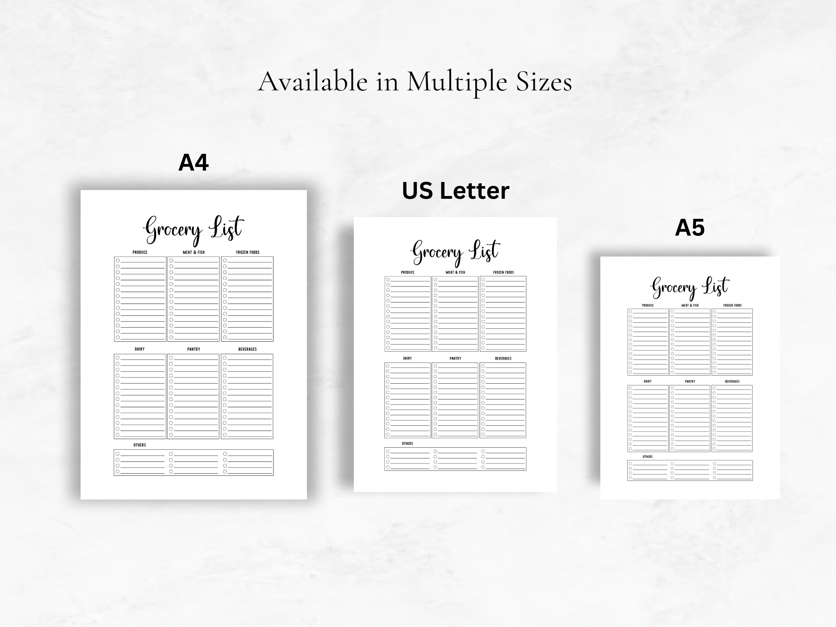 Grocery List Instant Download Printable Bundle Shopping List PDF grocery-list-instant-download-printable-bundle-shopping-list-pdf