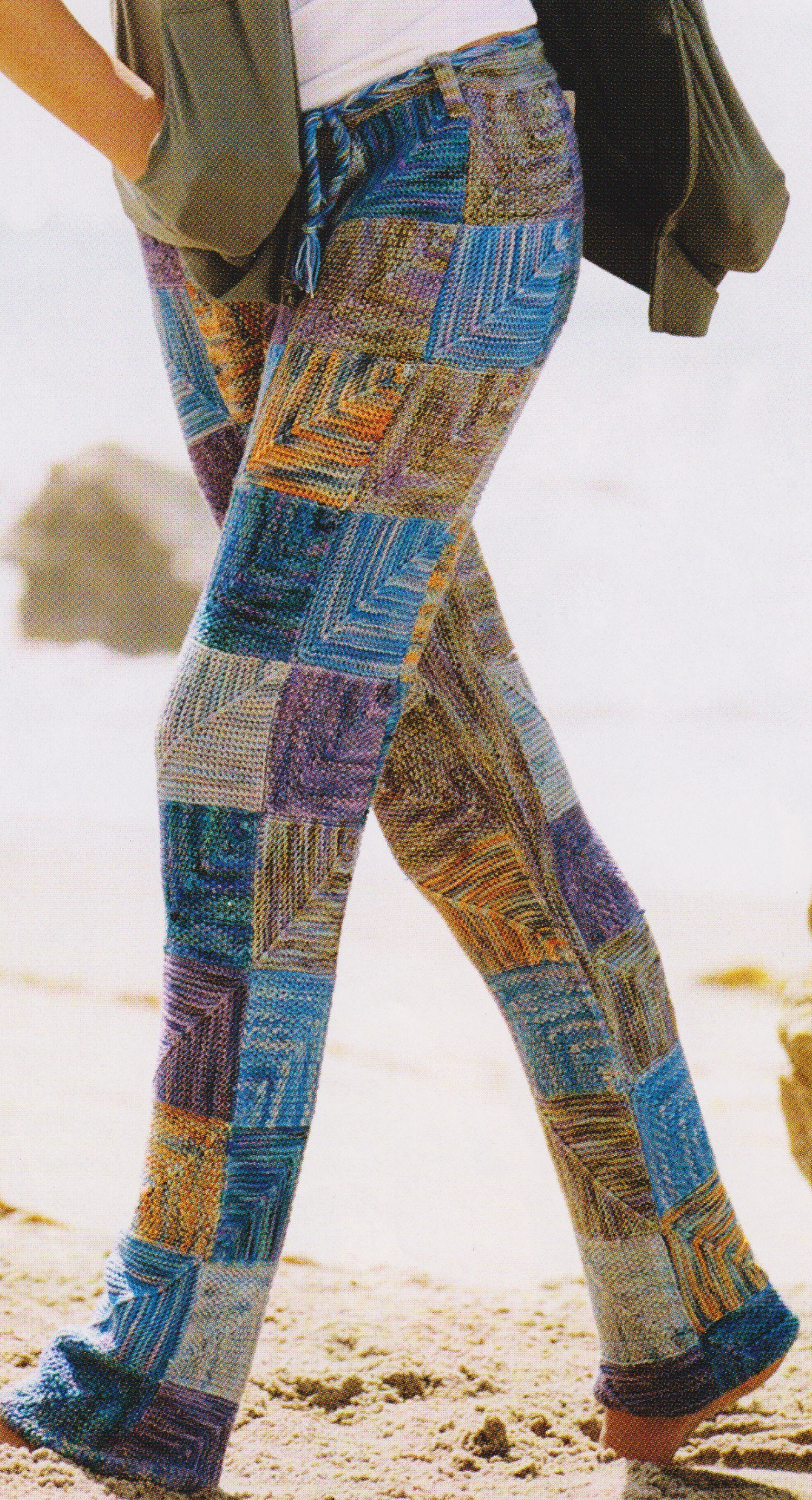 Vintage Knitting Pattern Womens Knitted Pants Ladies PDF Etsy