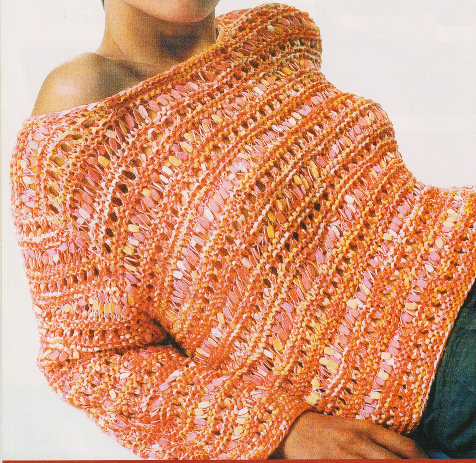 Womens Drop Stitch Sweater Knitting Pattern Ladies Pullover Etsy