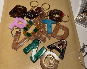 Customizable handmade keychain