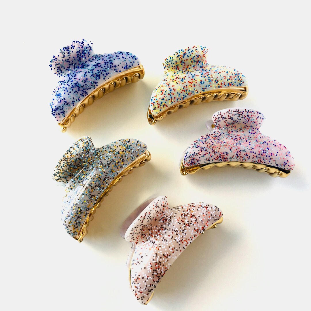 Large Hair French Claw Acetate Hair Claw Hair Barrettes Etsy