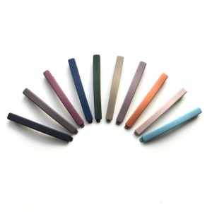 Matte Hair Pin, Acrylic Hair Barrette, Morandi Thin Bobby Pin, Korean Hair Accessories, Minimalist Clip, Color Hair Pins