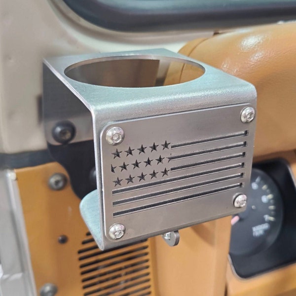 USA Flag Cup Holder for Jeep Wrangler YJ