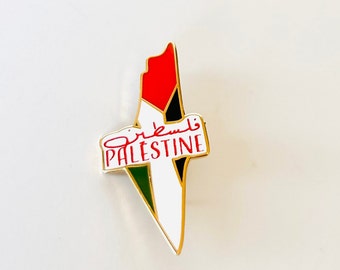 Palestine Lapel Pin Palestinian Pin Palestinian Flag Pin Badge Collectible Palestinian Brooch Free Palestine Palestinian Gift