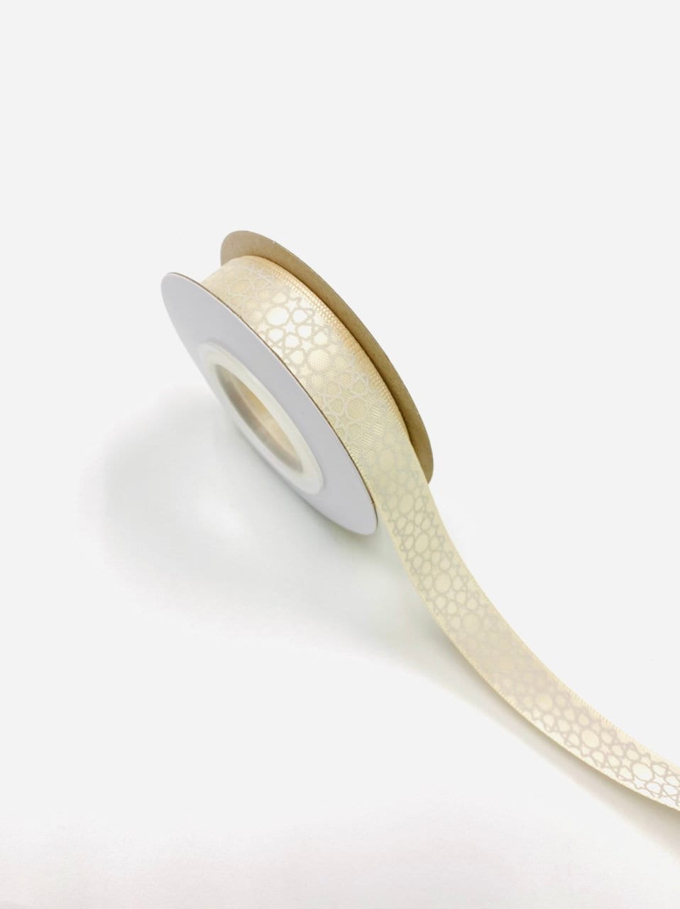 Satin Ivory Ribbon Arabesque Design/pattern Islamic Ribbon Muslim ...