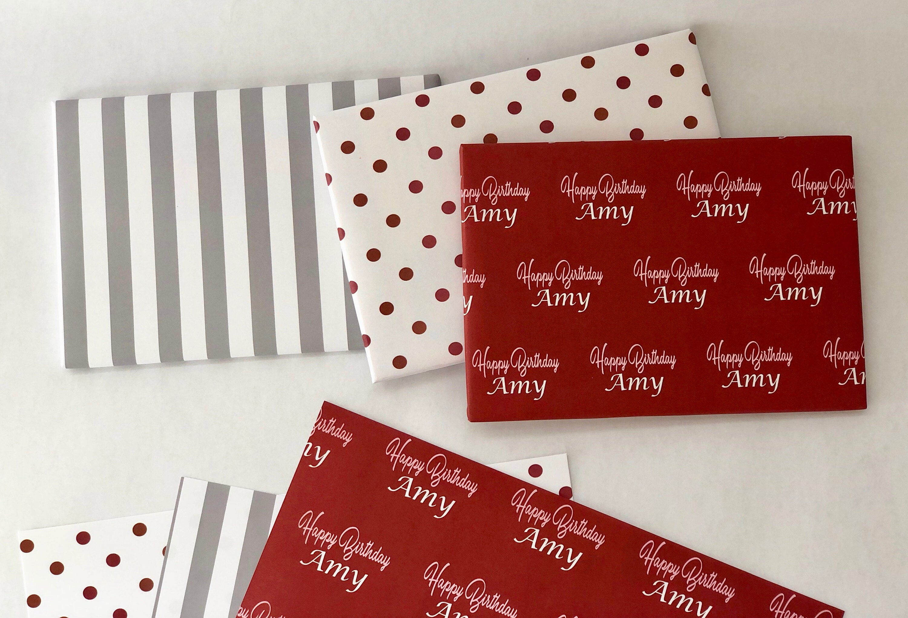 Personalized Wrapping Paper Customized Wrapping Paper Etsy