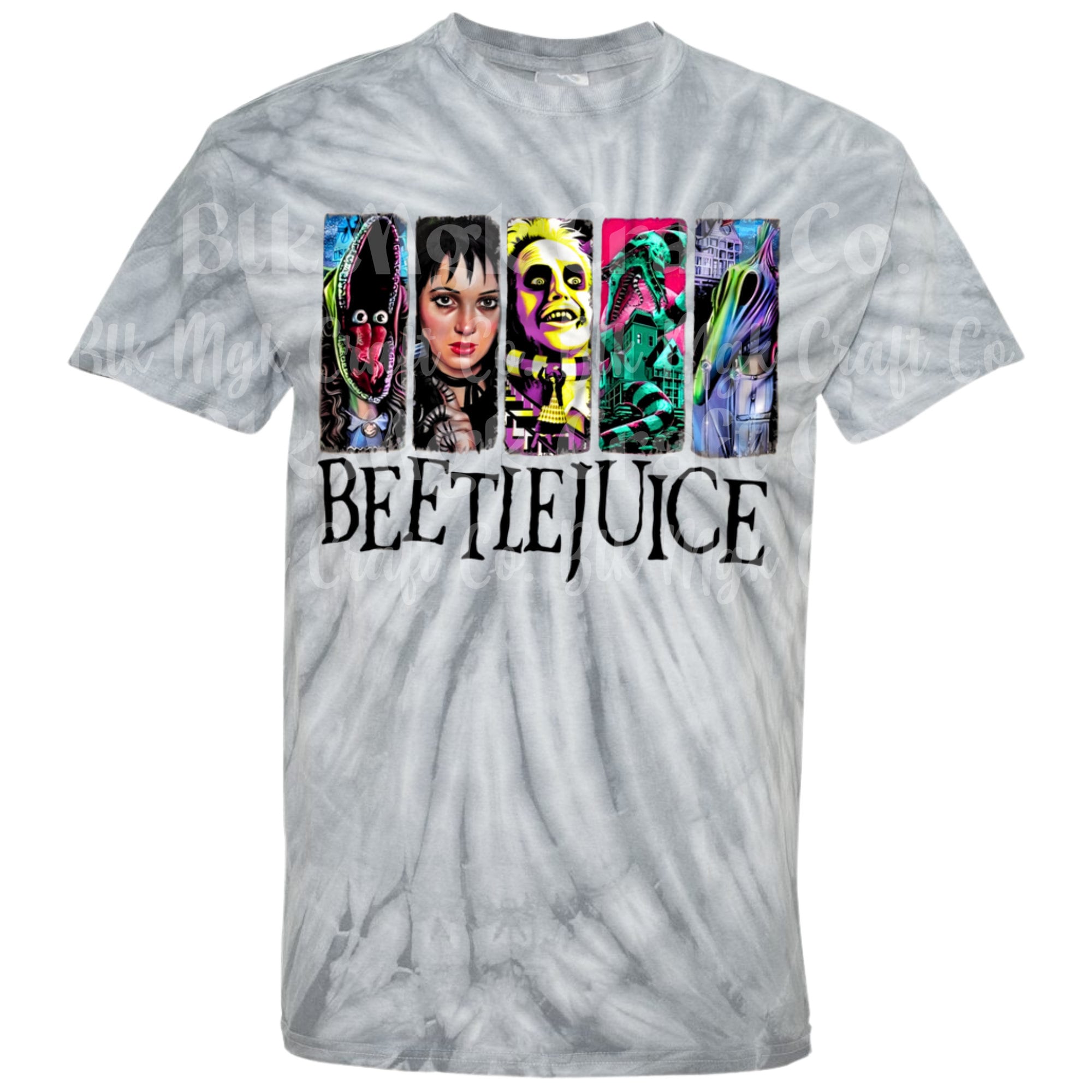 tie dye beetlejuice shirt