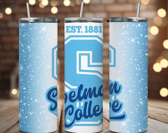 Spelman College, 20oz Insulated Tumbler, HBCU Jaguar