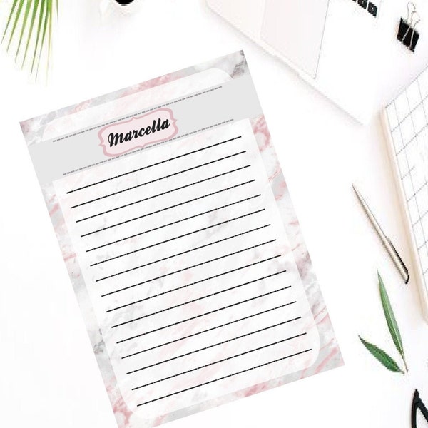 personal note pad [ printable note pad ] [ note pad ]