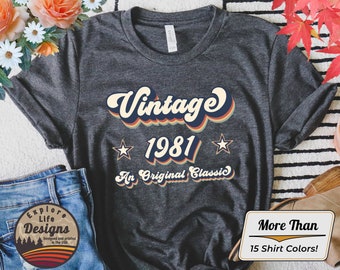1981 Vintage Shirt - Etsy