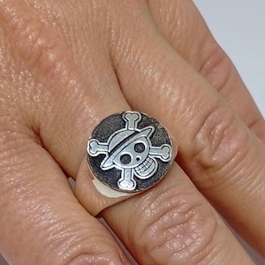 Silver Ring Luffy - Etsy