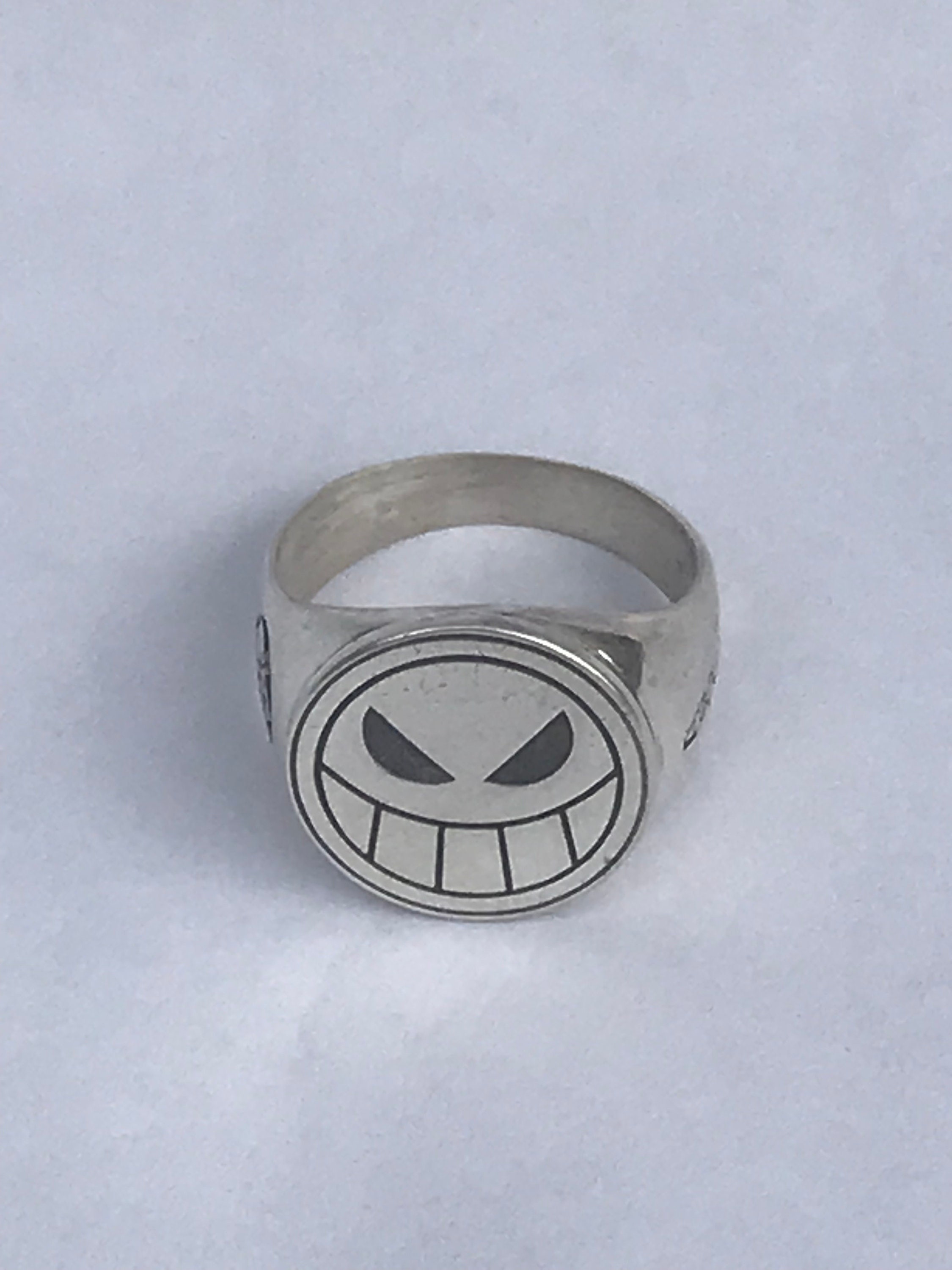 One Piece Ace Ring - Etsy
