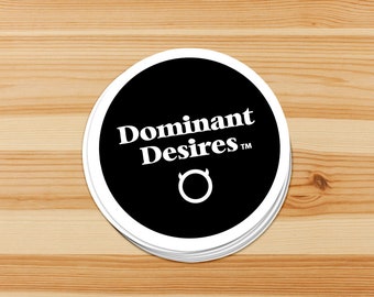 Dominant Desires Circle Logo [Original] • Autocollant en vinyle