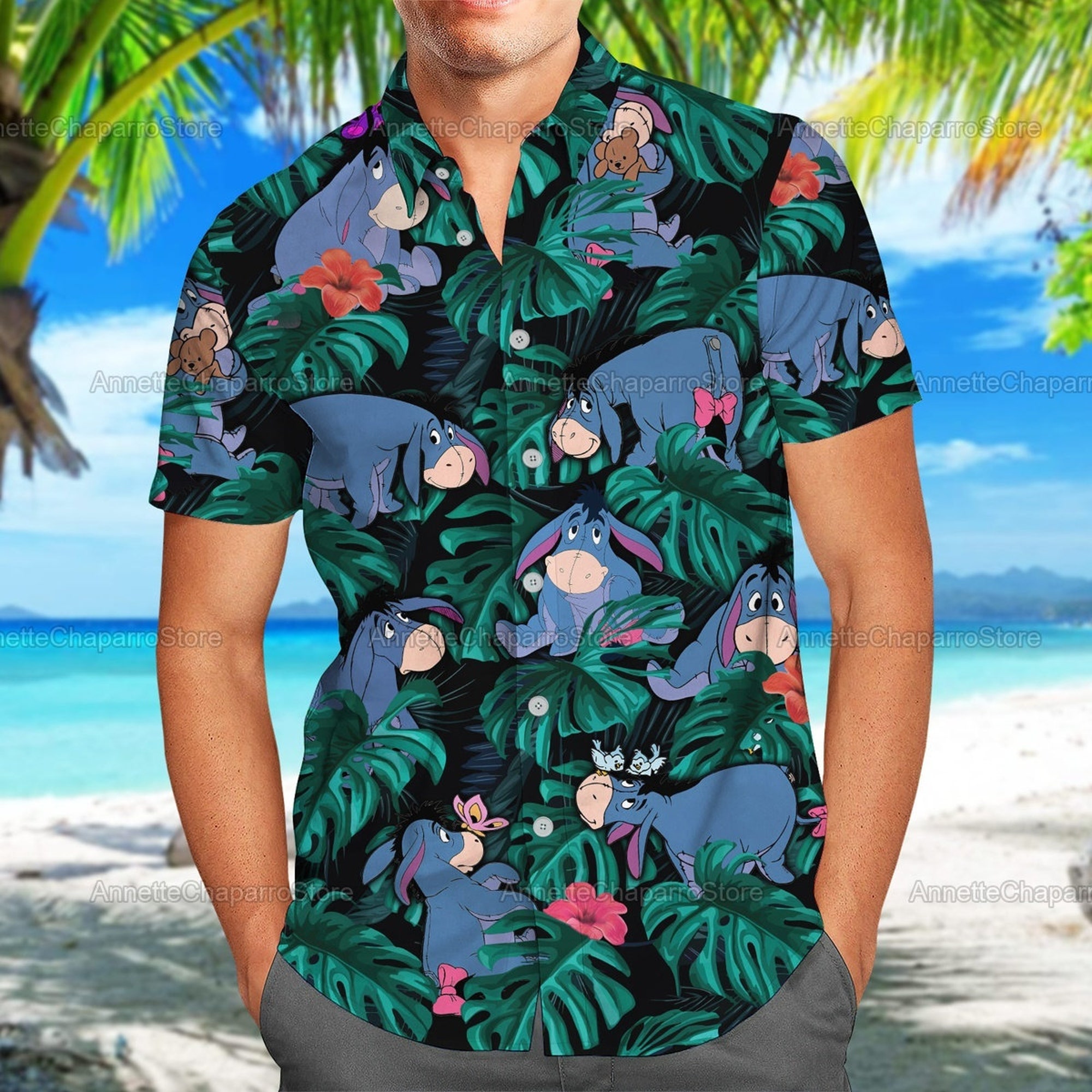 Eeyore Hawaii Shirt