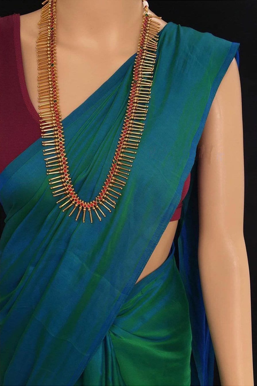Peacock wedding saree discount