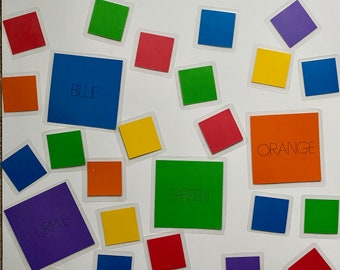 Dementia Activity: Colored Squares Matching