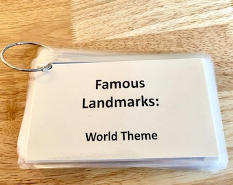 Dementia Activity: Famous Landmarks - World Theme