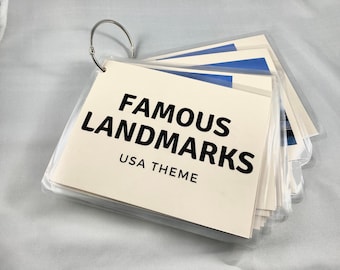 Dementia Activity: Famous Landmarks - USA Theme