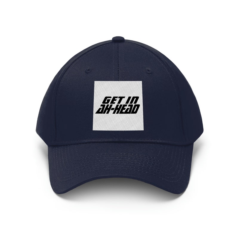 Unisex Twill Hat - Everyday Cap - Embroidery Caps - Sports Hat - Sun Hat - Mens Hats - Womens Hats - Blue Hat - Personalized Hats image 1