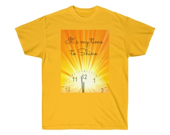 Unisex Ultra Cotton Short SleeveTshirt - Printed T-Shirt For Mens and Womens - Round Neck T Shirt - Quotation Shirt - Motivational Words Tee