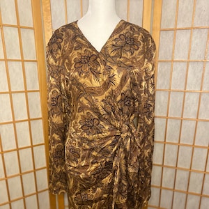 Vintage Wrap Dress image 1