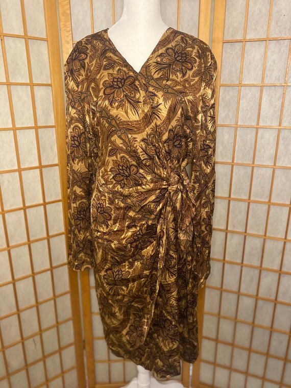 Vintage Wrap Dress - image 1