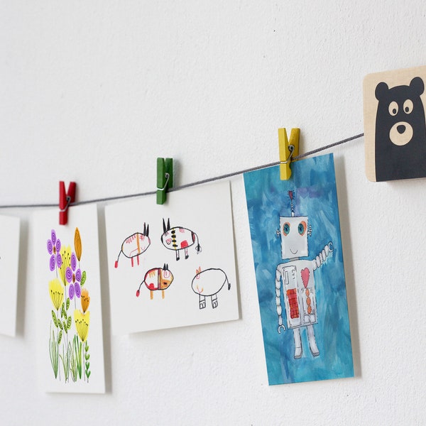 Kids Artwork Hanger - Etsy
