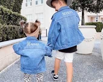 Personalised Denim Jacket (Custom Embroidery)