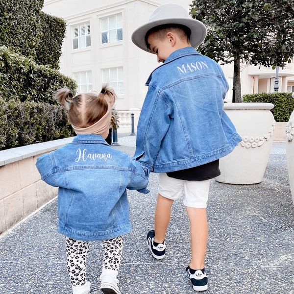 Personalised Denim Jacket (Custom Embroidery)