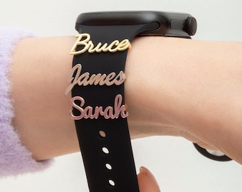 Apple Watch Accessories | Smart Watch  Charm | Custom Name Watch Accessorize | Gift for Her | Personalized Gift | Mothers Day