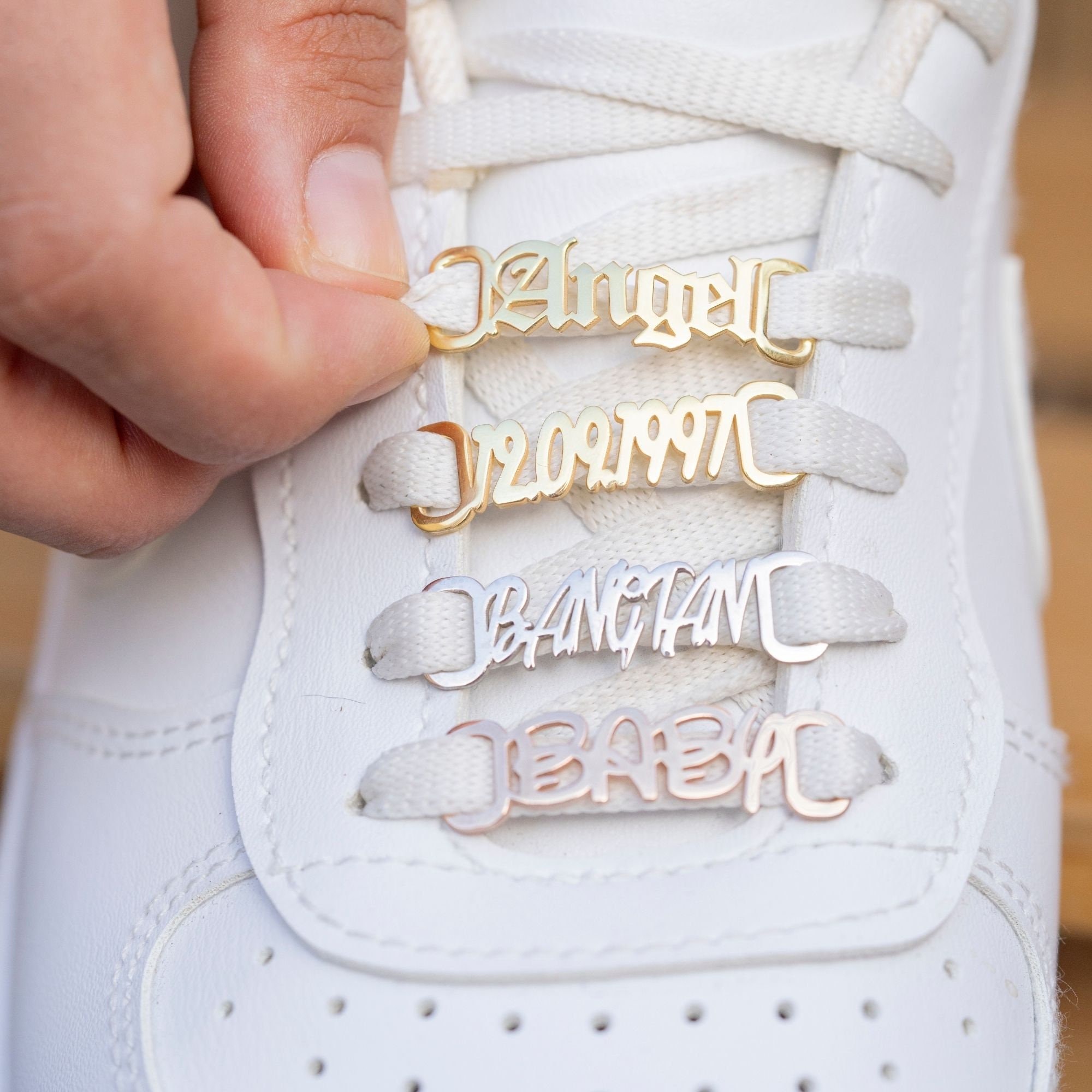 Значки на обувь  Lace lock, White sneaker, Unique items products