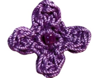 Lilac Blossom Flower Crochet Pattern