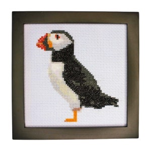 Puffin Cross Stitch Pattern