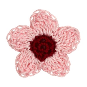 Cherry Blossom Flower Crochet Pattern