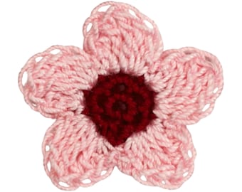 Cherry Blossom Flower Crochet Pattern