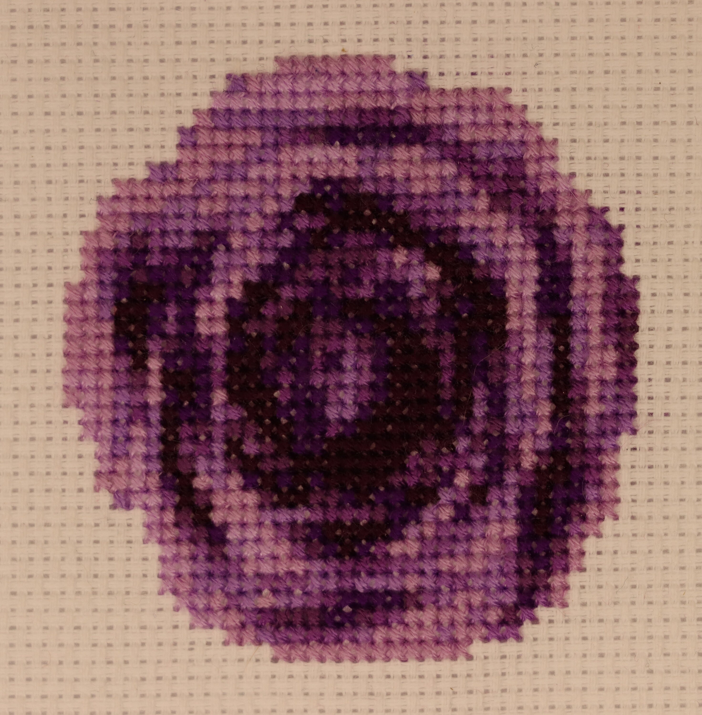 Rose Cross Stitch Pattern Small Lavender Rose - Etsy