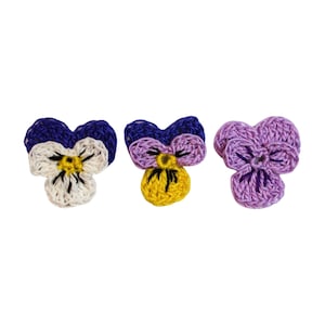 Viola Flower Crochet Pattern